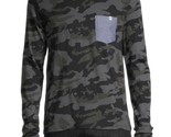Sovereign Code Men&#39;s Wrap Long Sleeve T-Shirt in Marine Camo/Black-Small - $19.97