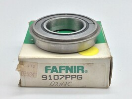 NEW FAFNIR 9107PPG NEW FAFNIR RADIAL DEEP GROOVE BALL BEARING BORE 35MM ... - $8.00