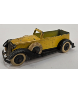 TOOTSIETOY 6 WHEEL GRAHAM SEDAN 1930&#39;S #0613 yellow Tootsie Toy - missin... - $55.00