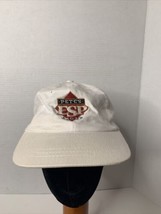 Vintage Pete&#39;s ESP Lager White Baseball Cap Hat Cap Strap back Adjustable - £6.49 GBP