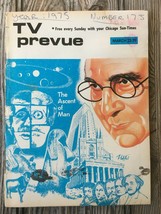 Chicago Sun-Times Tv Prevue | The Ascent Of Man | March 23-29, 1975 - £12.86 GBP