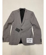 Asos Homme Costume Veste en Gris Clair Taille 36 Court (exp120) - $53.90