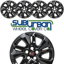 2018-2020 Honda Accord Lx 17&quot; Gloss Black Wheel Skins # IMP-455BLK New SET/4 - £68.16 GBP