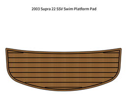 2003 Supra 22 SSV Swim Platform Step Mat Boat EVA Faux Foam Teak Deck Floor Pad - £224.57 GBP
