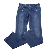 Saza Jeans Company Pants Womens 13 Blue Mid Rise Straight Cut Bottomwear - £23.73 GBP