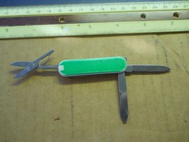 Victorinox Classic SD Swiss Army knife  in 2 tone green and white - $6.80