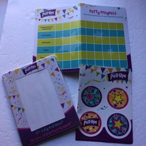NEW Huggies Pull Ups Potty Chart, 8&#39;&#39;x 6&#39;&#39; Frame &amp; Reward Stickers - $9.86