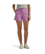 Lee® Women&#39;s Mid Rise Comfort Waist Cargo 5&#39;&#39; Short Pansy Size 20M - $29.32 CAD