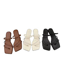 Fashion Footwear for women thin strappy thong sandals  - £24.84 GBP