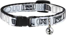 Buckle-Down Stormtrooper Cat Collar &amp; Bell - £27.10 GBP