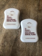 Desert Essence Dental Floss Neem Cinnamint - Waxed- 50 Yards - Pack Of 2 - £18.36 GBP