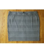 LANE BRYANT womens Plus Size 28 Houndstooth A line career Skirt New - $13.85
