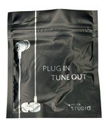 Delta Airlines Wired Earbuds &quot;Plug In-Tune Out&quot; Economy Studio - Unopened - £2.32 GBP