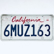  United States California Lipstick Passenger License Plate 6MUZ163 - €7,06 EUR