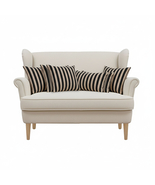 SOGA 6PC Modern Checkered &amp;Black Striped Pillowcase Set – 45cm Decorativ... - $84.50