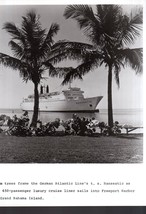 Ship - T. S. Hanseatic 8 Vintage Photography - German Atlantic Line  - $15.00
