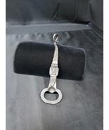 Vintage Hand Forged Santa Or Wizard Head Bottle Opener Blacksmith Made - $354.73 MXN