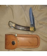 Vintage Klein Tools INC. Japan 44037 Wood Handle Folding knife - £40.94 GBP