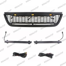 Black Front Grille Bumper Grill Fit For FORD EXPLORER 2002-2005 With LED... - £169.86 GBP