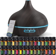 Diffusers for Essential Oils Large Room, 550Ml Essential Oil Diffusers with 30X5 - £42.63 GBP