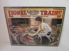 Tin Lionel Trains Sign Hallmark 1998 11 X 14 Cover Of Lionel Catalog 1926 Lot D - £7.84 GBP