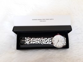 AVON SUMMER ANIMAL PRINT STRAP WATCH &quot;DALMATION&quot; (QUARTZ MOVEMENT/ STRAP... - $19.53