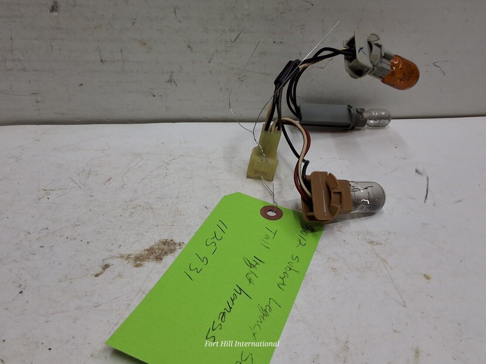 10 11 12 13 14 Subaru legacy sedan left or right tail light wiring harne... - $29.69