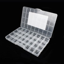 32 Grids Clear Plastic Organizer Box, Craft Storage Container For Beads ... - £22.42 GBP