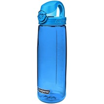 Nalgene Sustain 24oz On-The-Fly (OTF) Bottle (Blue w/ Glacial Cap) Recycled - £12.63 GBP