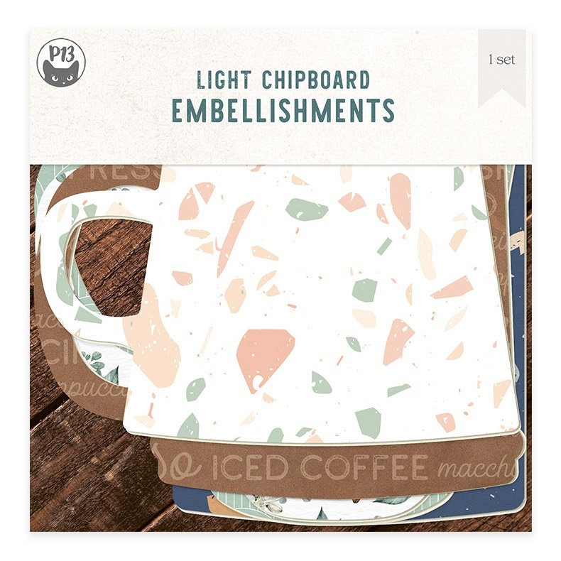 P13 Light Chipboard Album Base With Papers 6&quot;X6&quot;-Mix And Match, Coffee B... - $14.97
