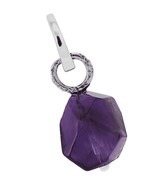 Silpada &#39;Support Stone&#39; Natural Amethyst Charm in - £71.82 GBP
