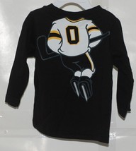 Reebok NHL Licensed Boston Bruins Black 12 Month Baby Long Sleeve Shirt image 2