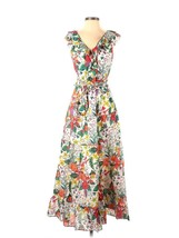 NWT J.Crew Ruffle-front Maxi in Ratti Island Botanical Print Cotton Dress 2 - £138.05 GBP