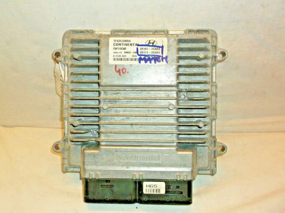 11-12-13-14  HYUNDAI SONATA/2.4L AUTOMATIC /VIN C 8TH DIGIT  ENGINE COMP... - $1.20