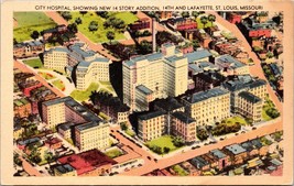 City Hospital St. Louis MO Postcard PC83 - $4.99