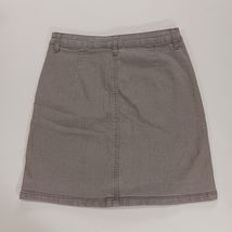 Lexi Jeans SKS48016 Women's Gray Cotton Blend Button Pockets Size 4 Waist 28" image 2