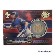 2001 Private Stock Game Gear Game Used Bat #180 Jose Cruz Jr Toronto Blue Jays - £2.95 GBP