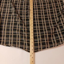 Ivy Crew Classics Mens Cotton Black & Yellow Plaid Button-Down Collar Shirt Sz L image 12