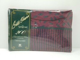 Vintage Bill Blass For Springmaid 200 Count Percale Twin Flat Sheet Stanhope New - £23.19 GBP
