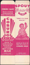 Coburg Dairy Milk Carton with Baby and Deco Design - £4.71 GBP