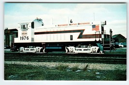 Railroad Postcard Train Locomotive Railway Indiana Harbor Belt 1976 IHB Unused - £4.25 GBP