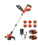 VARSK 20V 12&quot; Cordless String Trimmer, 2 in 1 Trimmer and Edger with Aut... - $720.04 CAD