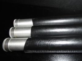 Cigar Classics Tripple Silver Cigar Tube Holder in Black Leather image 3