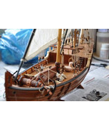 ZHL Nina 1492 Scale 1:50 L 550mm 21.6 inch Wooden Model Ship Kit - £193.05 GBP