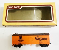 HO Scale Sante Fe Box Car SFRD 25077 The Grand Canyon Line Life Like - $10.88