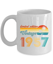 Limited Edition 1957 Coffee Mug 67 Year Old Vintage Retro Cup 67th Birthday Gift - £11.62 GBP