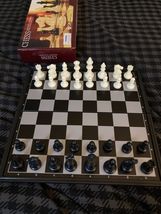 Travel Chess Set, 10 inch Magnetic Chess Board with 2 Extra Queen Game - $20.79