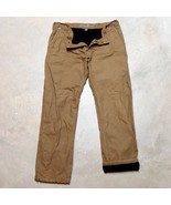 Eddie Bauer Fleece Lined Insulated Work Jeans Pants - Size 36x34 - $570.23 MXN