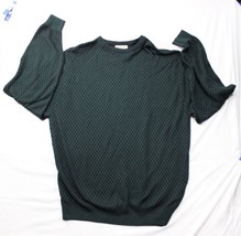 NWT Tricots St. Raphael Irish Green Shutter Crewneck Sweater XL Made In USA - $28.90