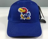 Kansas Universidad Sombrero Azul Snapback Curvo Ala Strapback Russell At... - $10.38